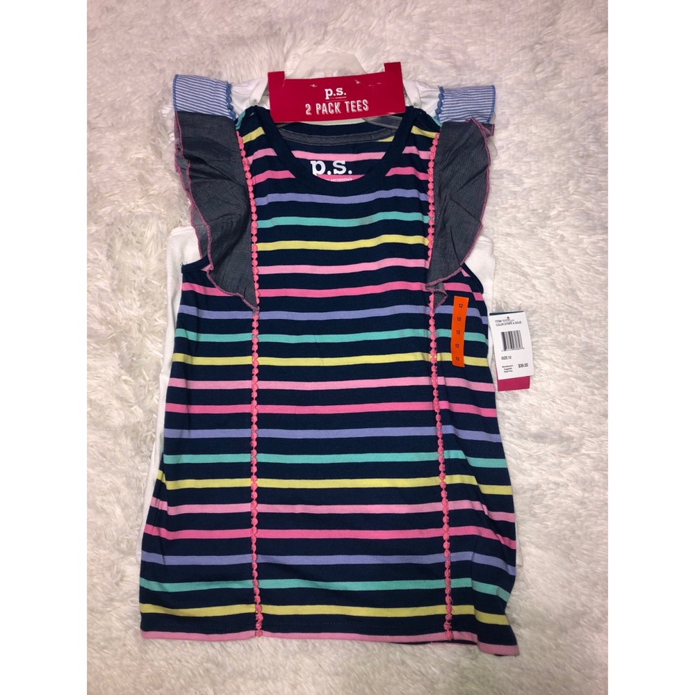 NWT 2 pack of girls shirts